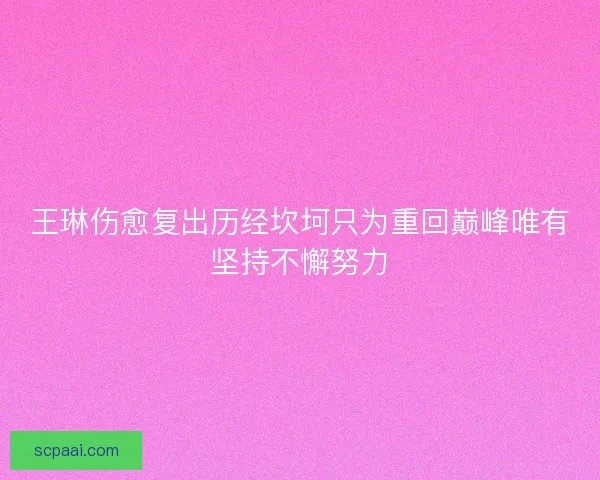 王琳伤愈复出历经坎坷只为重回巅峰唯有坚持不懈努力